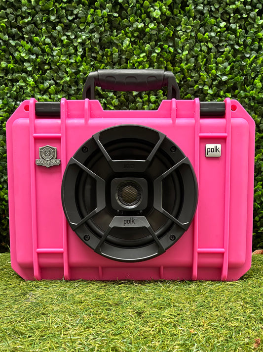 Pink Tactical Custom Bluetooth Speaker