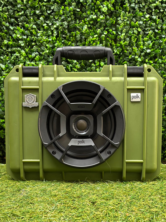 Battle Green Rugged Bluetooth Speaker