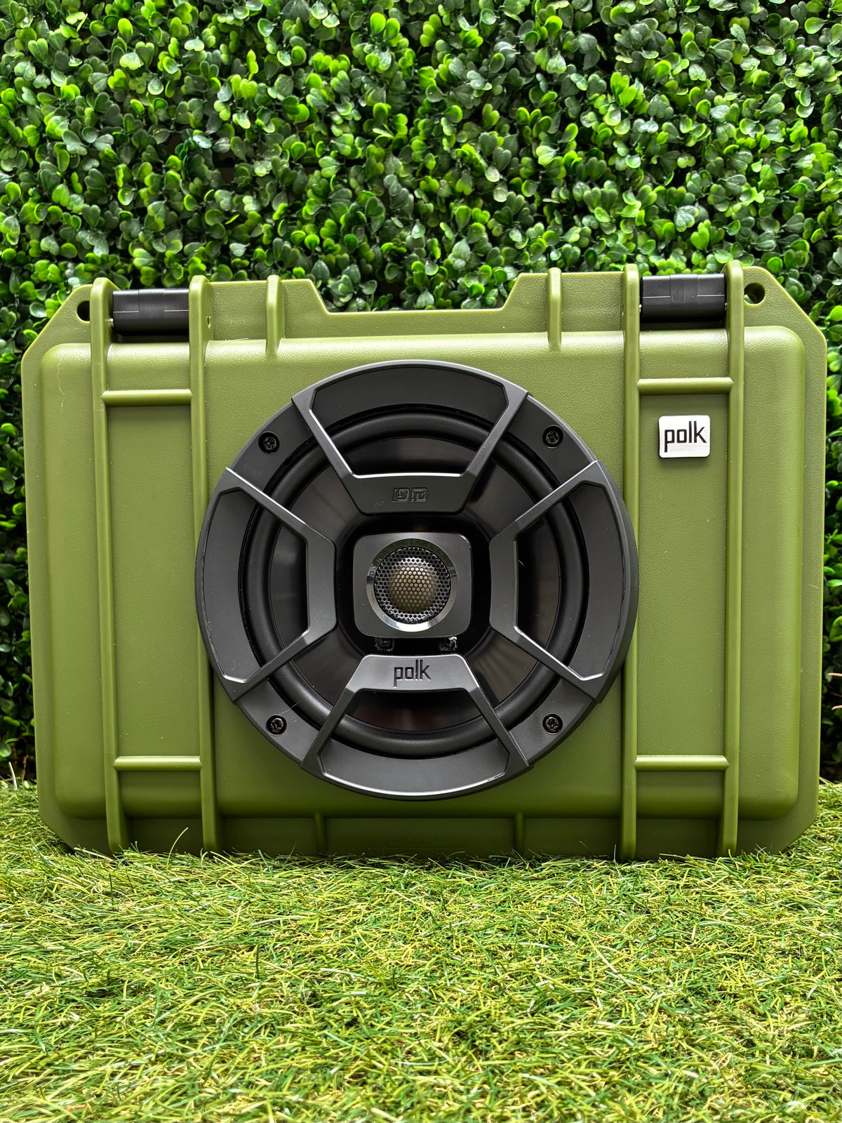 Battle Green Rugged Bluetooth Speaker