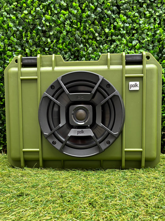 Battle Green Rugged Bluetooth Speaker